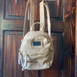 Never used Steve Madden tan backpack purse